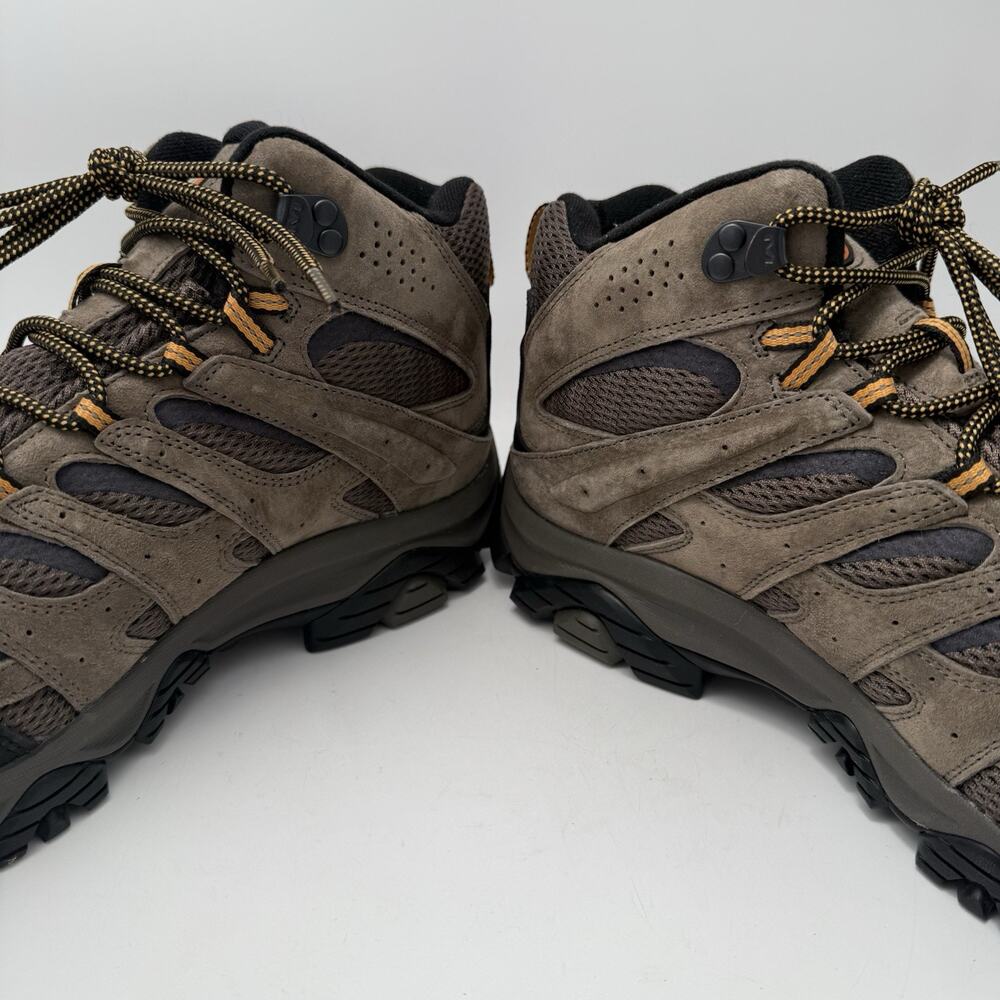 Merrell Moab 3 Mid Mens Rugged Hiking Boots Walnut Sz 11 Wide J035869 $150 MSRP - Picture 6 of 9